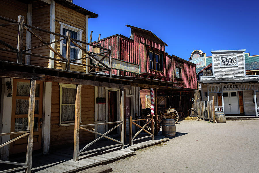 Old Tucson Movie Studio - Arizona Photograph by Jon Berghoff - Pixels