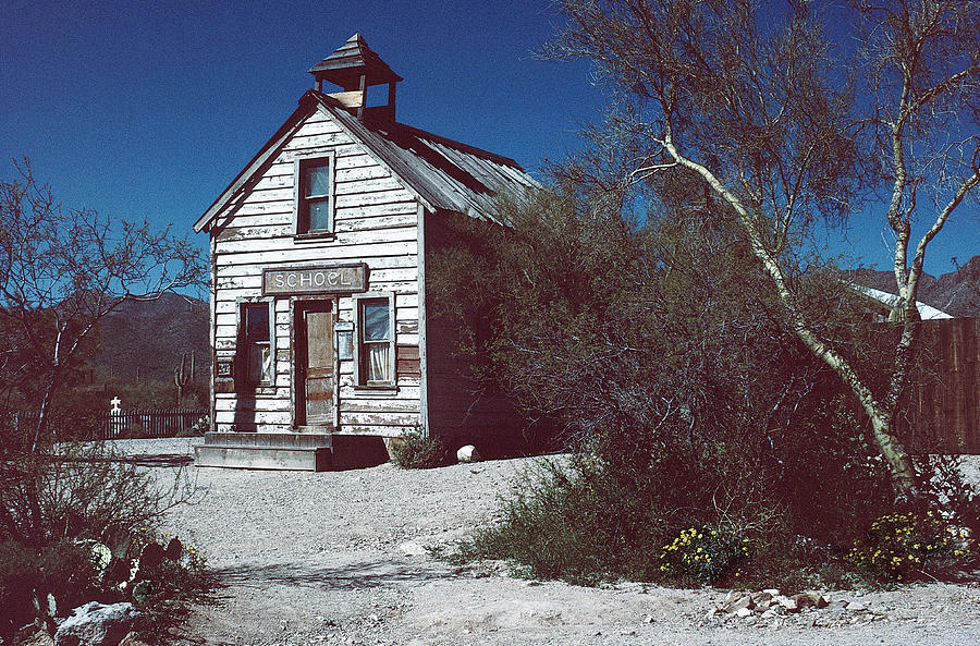 Old Tucson School House Photograph by Ira Marcus