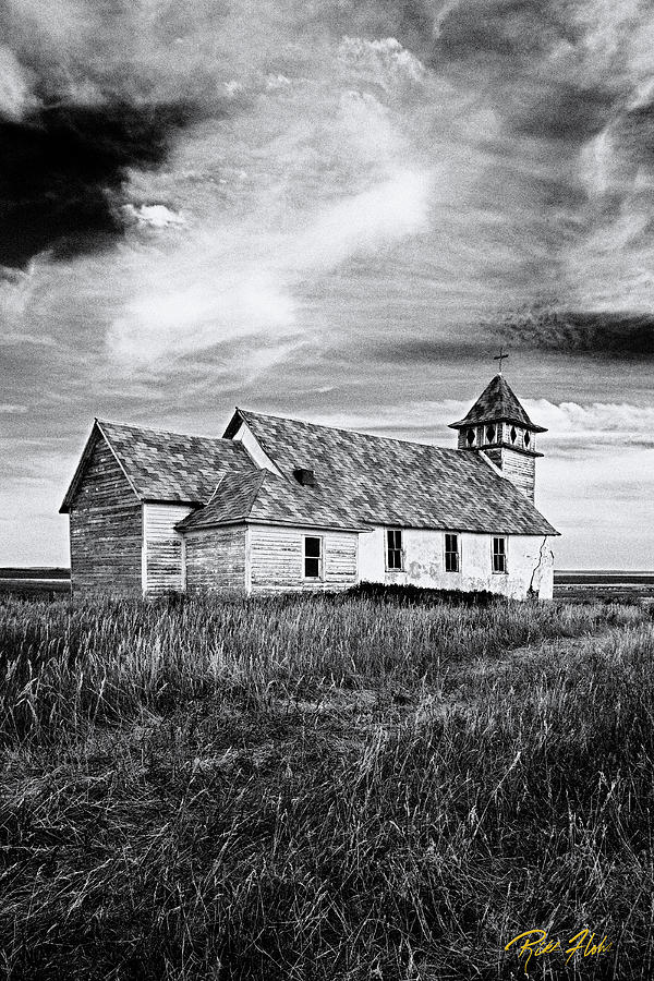 Old-Tyme Church Photograph by Rikk Flohr
