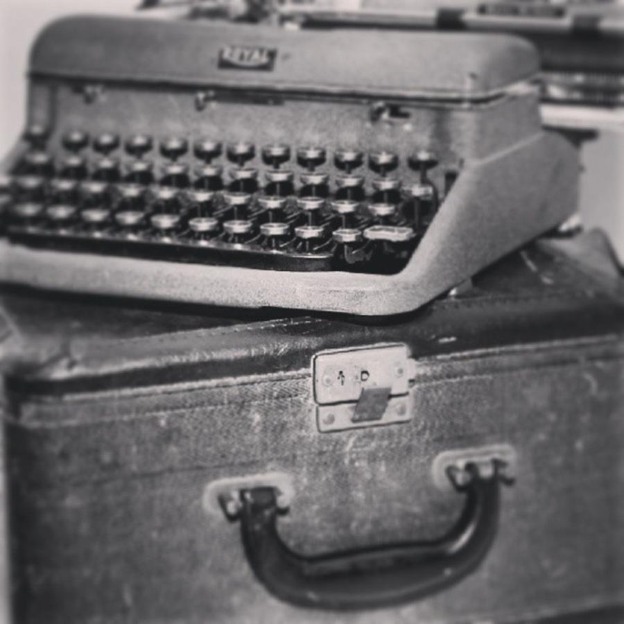Miami Photograph - Old Typwriter... #antique  #typewriter by Elton  Hazel