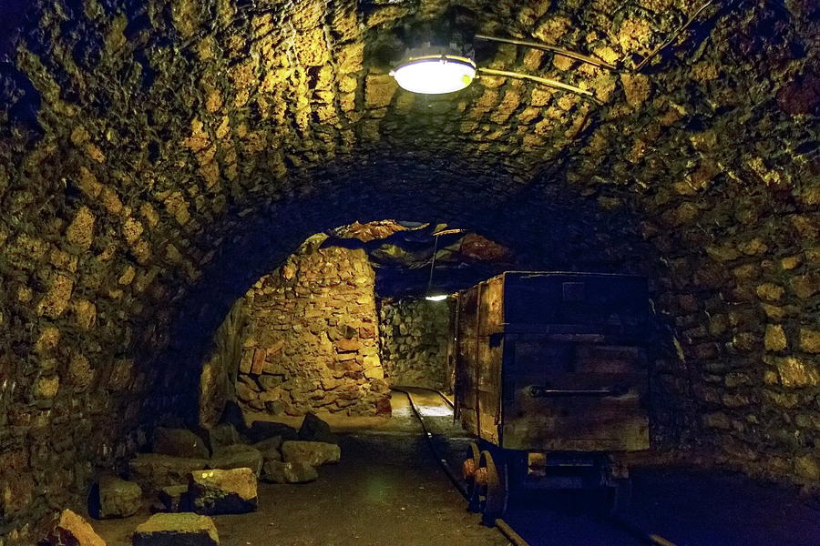 Old underground mine, Banska Stiavnica, Slovakia Photograph by Elenarts - Elena Duvernay photo