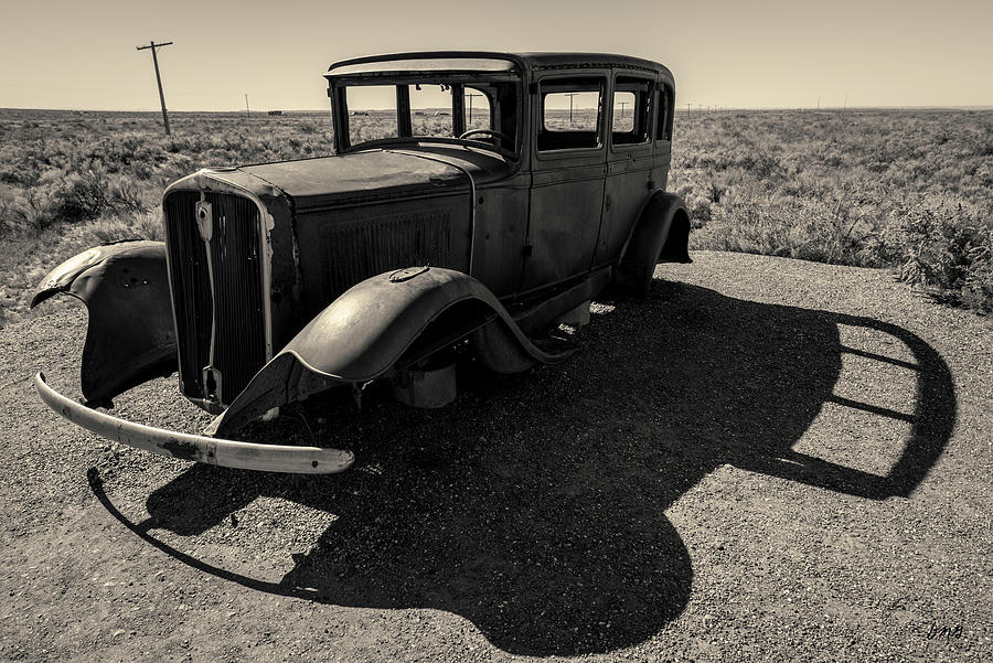 Old Vehicle VI Toned Photograph by David Gordon