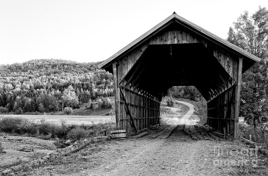 Old Vermont Covered Bridge 5 Photograph by Edward Fielding