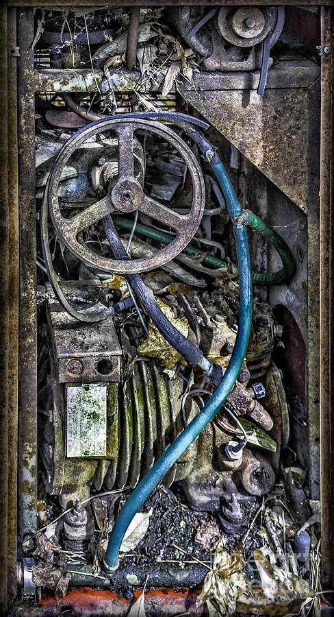 Old Washing Machine Works Photograph by Walt Foegelle