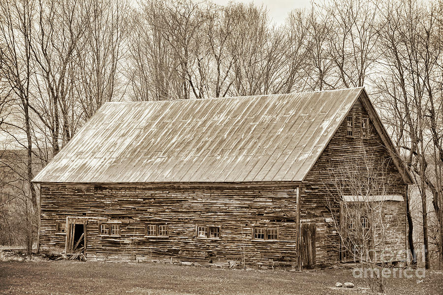 Old Weathered Barn II Photograph by Alana Ranney