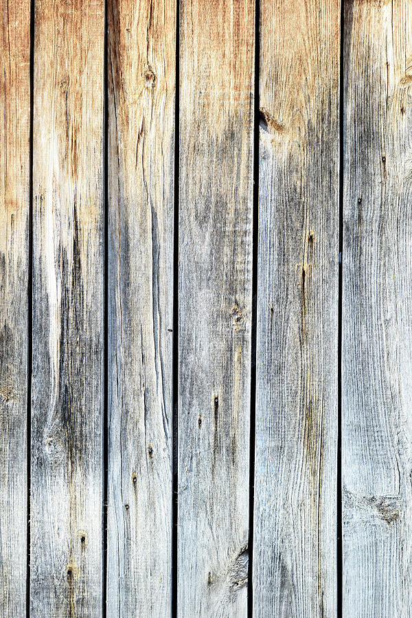 Old Weathered Wood Planks Photograph by John Williams