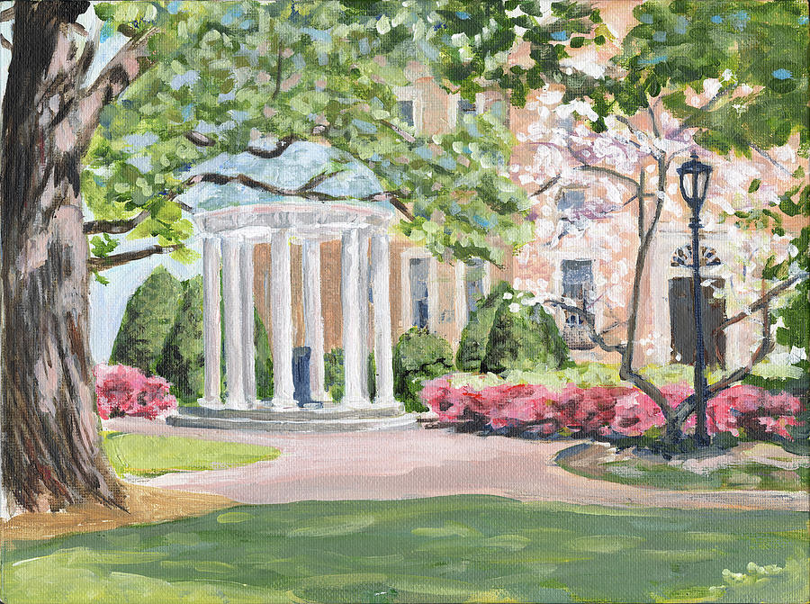 Spring Painting - Old Well facing South by Jami Burns