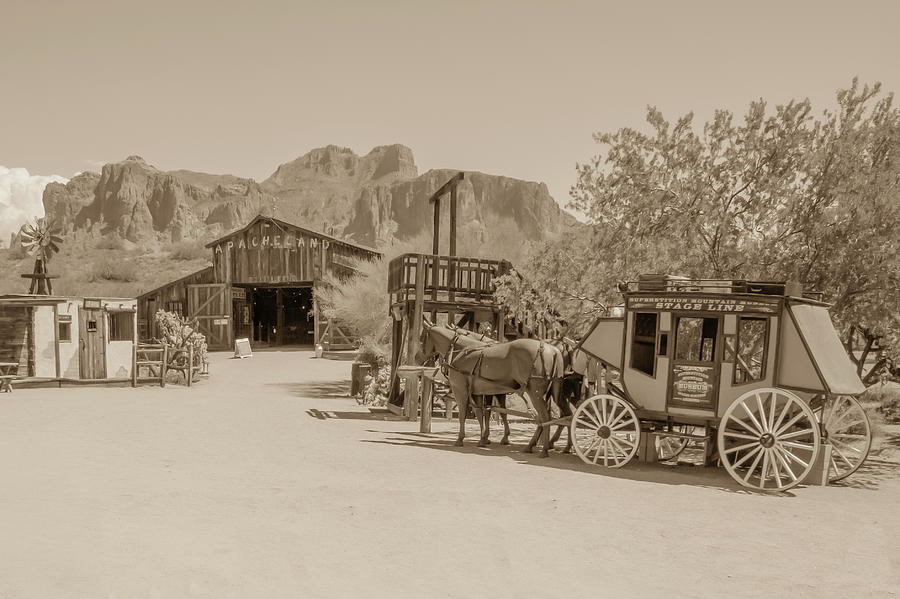 Old West 2 Photograph by Darrell Foster