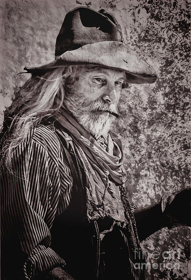 Old West Cowboy Digital Art by Georgianne Giese