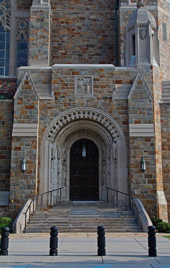 Old West End Our Lady Queen of the Most Holy Rosary Cathedral Door II-vertical Photograph by Michiale Schneider