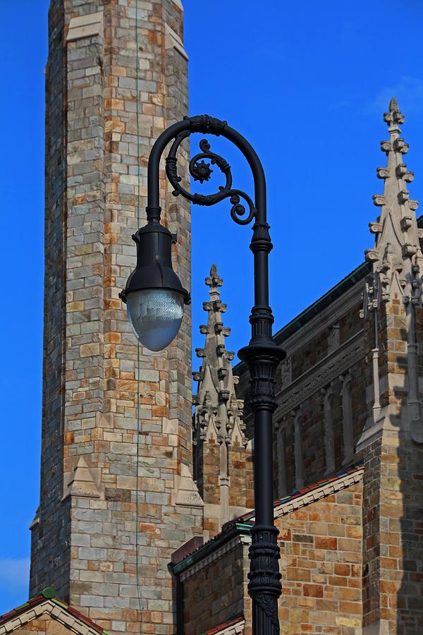 Old West End Our Lady Queen of the Most Holy Rosary Cathedral Light- vertical Photograph by Michiale Schneider
