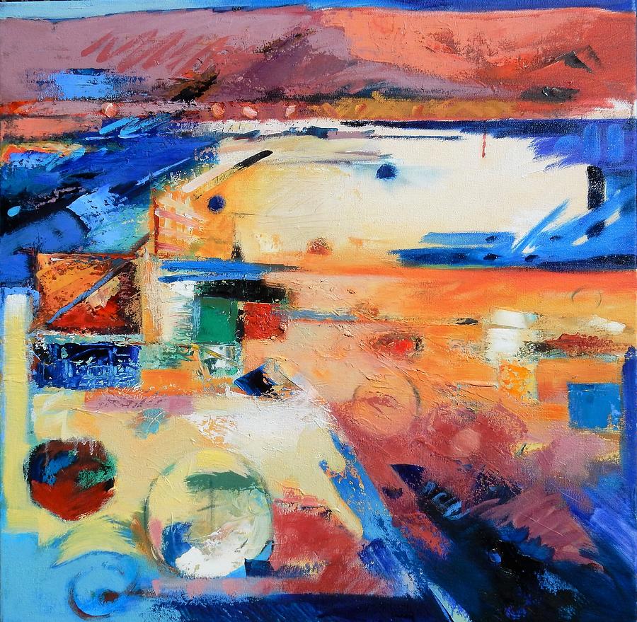 Abstract Painting - Old West by Gary Coleman