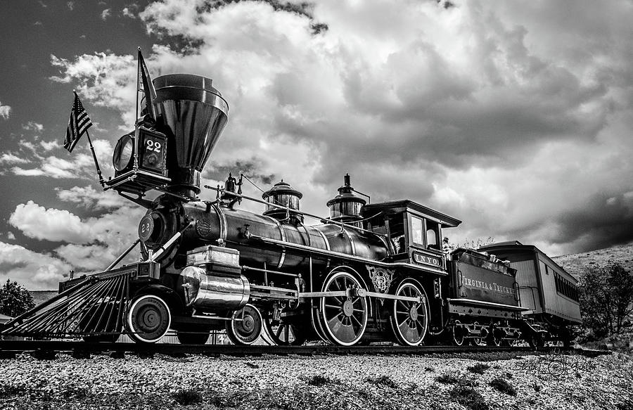 Old West Train Photograph by Steph Gabler