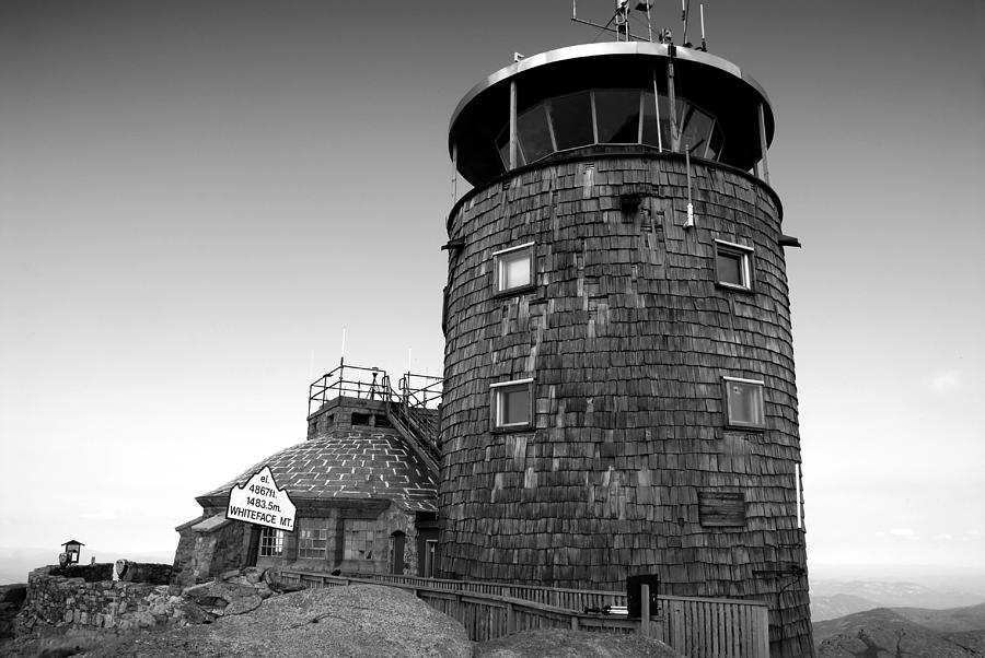 Weather Station Photograph - Old Whiteface by David Lee Thompson