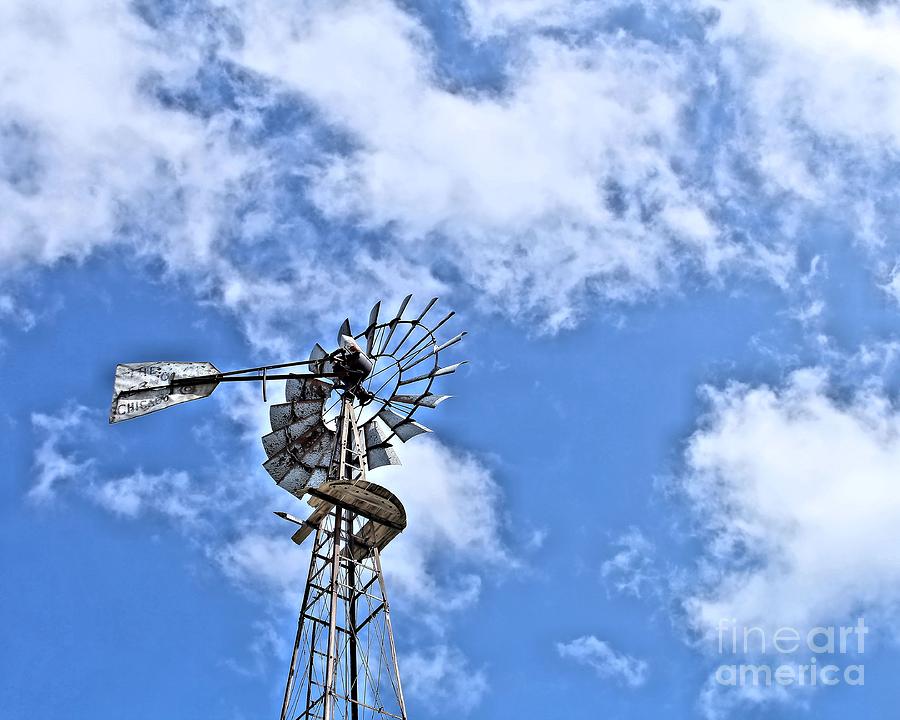 Old Windmill Photograph by Jimmy Ostgard