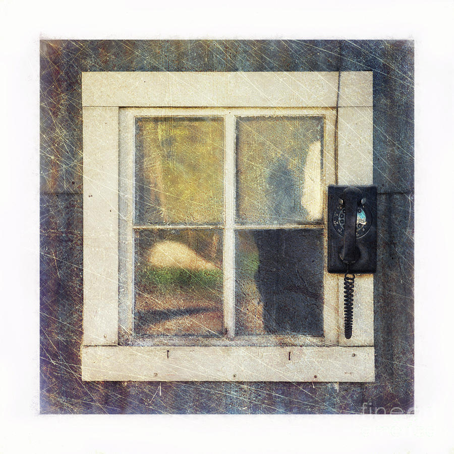 Window Photograph - Old Window 3 by Priska Wettstein