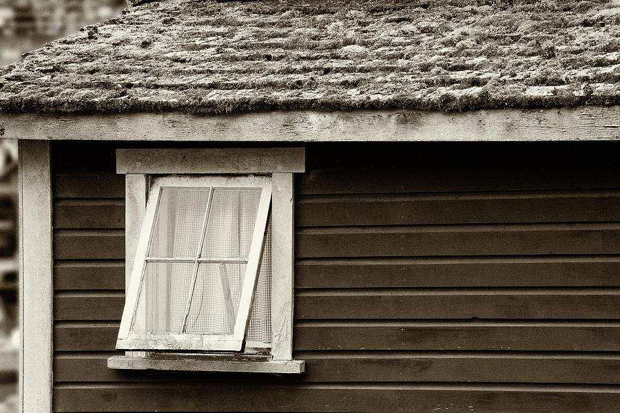 Old Window - 365-105 Photograph by Inge Riis McDonald
