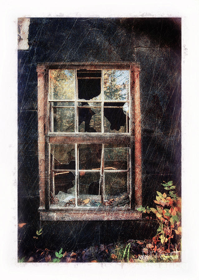 Old Window 7 Photograph by Priska Wettstein