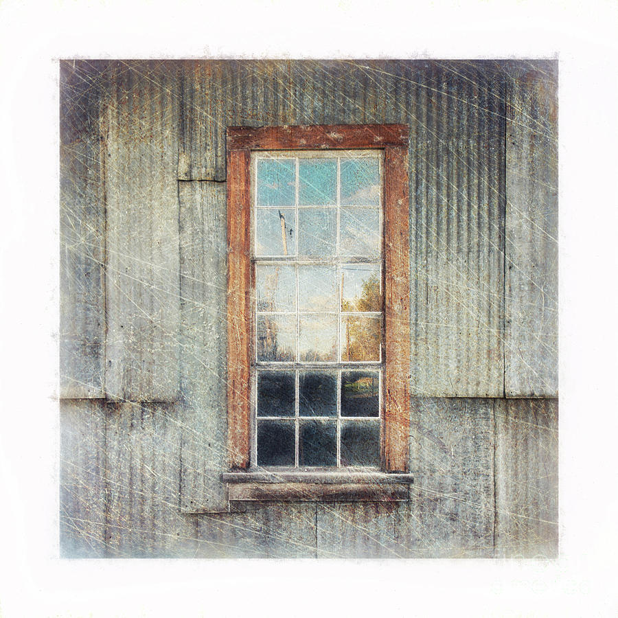 Old Window 9 Photograph by Priska Wettstein