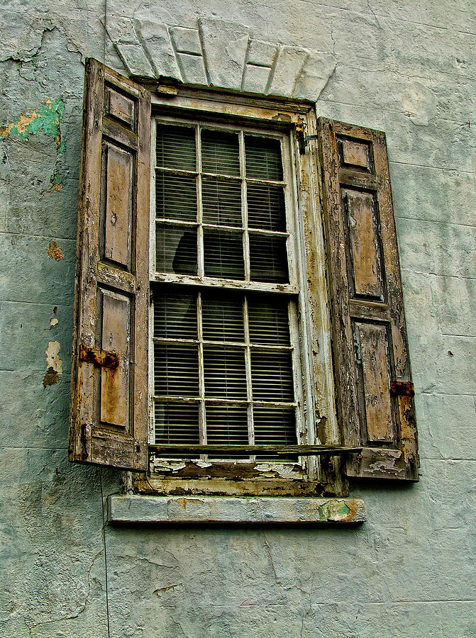 Old Window Photograph by Louis Dallara