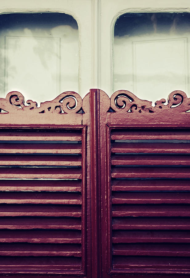 Old Window Shutters Photograph by Carlos Caetano