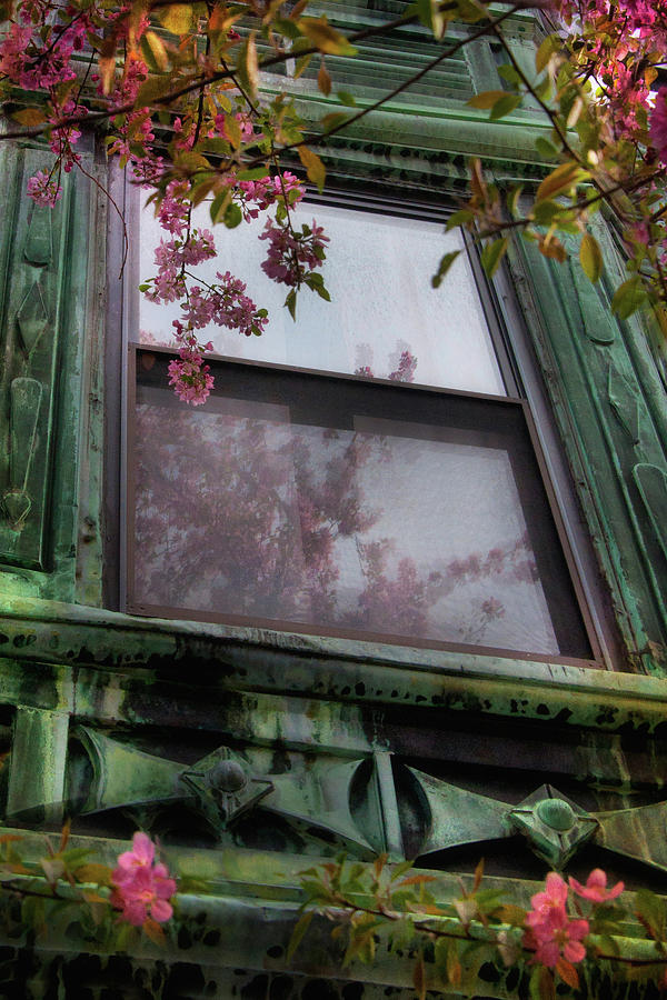 Old Windows - Back Bay Boston Photograph by Joann Vitali