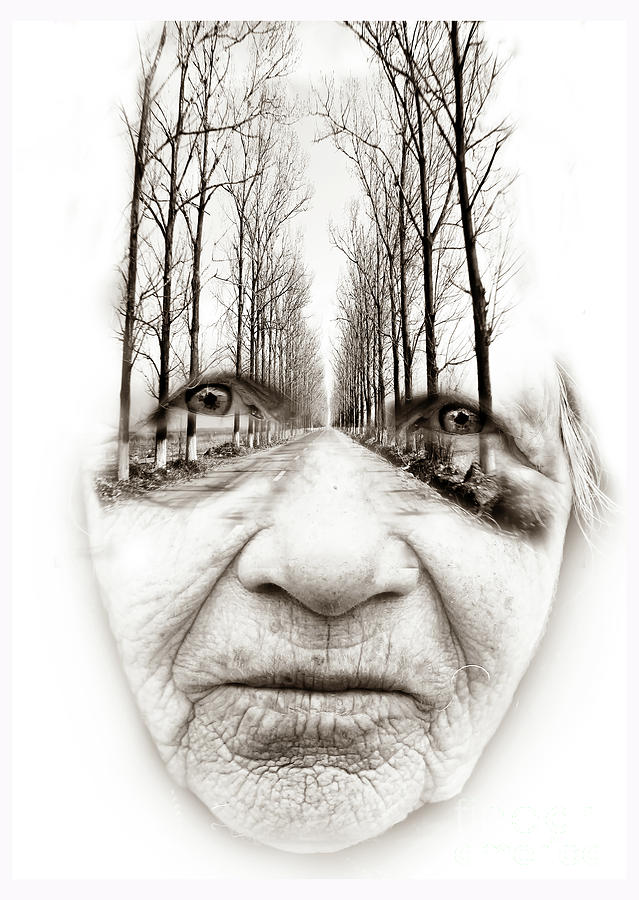 Old woman  Photograph by Daliana Pacuraru