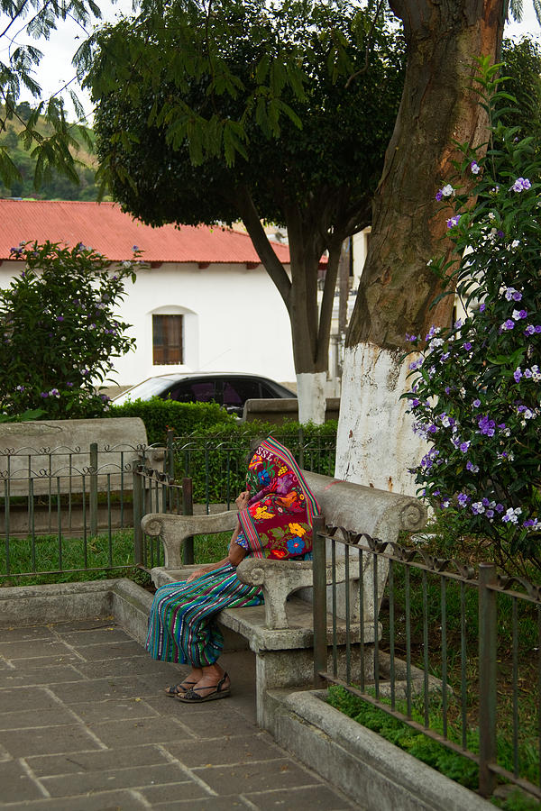 Old Woman Resting 2 Photograph by Douglas Barnett