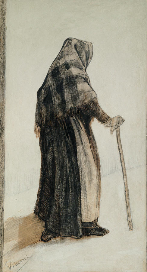 Î‘Ï€Î¿Ï„Î­Î»ÎµÏƒÎ¼Î± ÎµÎ¹ÎºÏŒÎ½Î±Ï‚ Î³Î¹Î± old woman walking painting