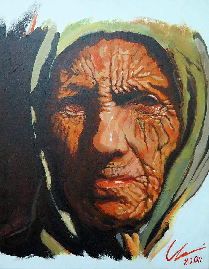 Old Woman Painting by Yuen Chang Chua | Fine Art America