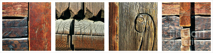 Old wood texture  Photograph by Daliana Pacuraru