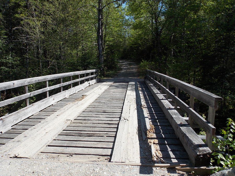 Old Wooden Bridge Photograph by Catherine Gagne