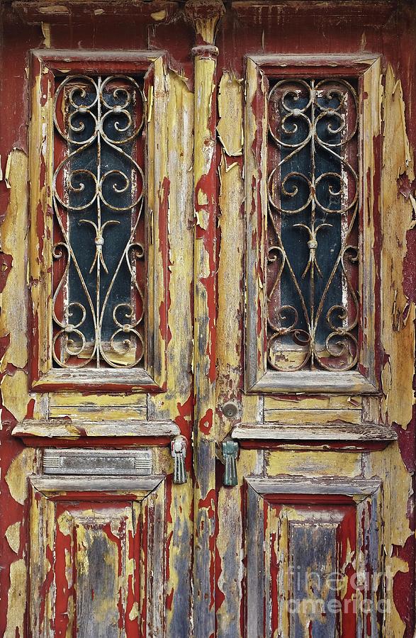 Old Wooden Doors Photograph by Carlos Caetano