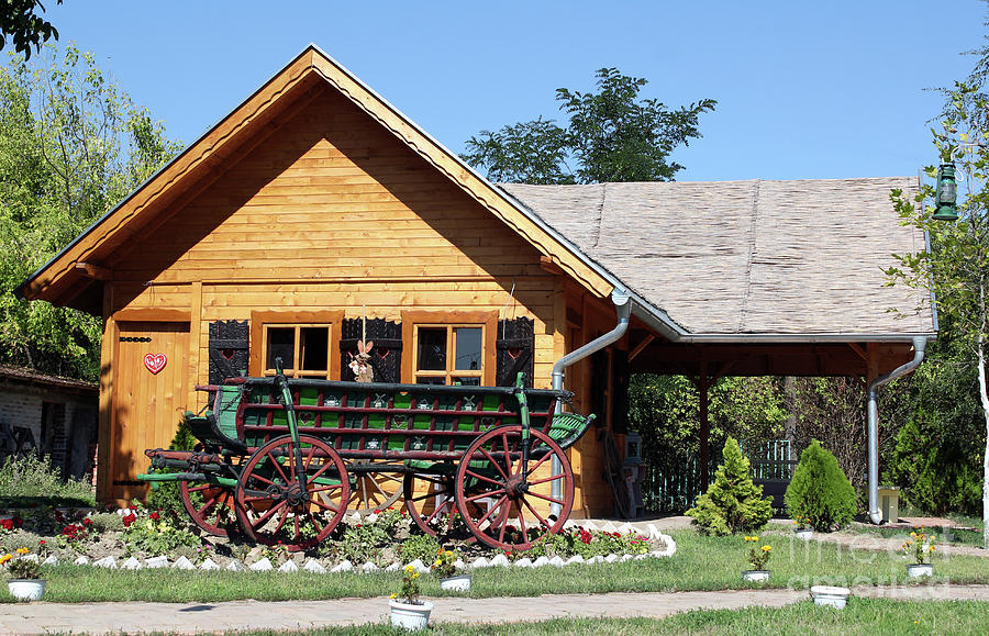 Old Wooden House And Coach Photograph by Goce Risteski - Fine Art America