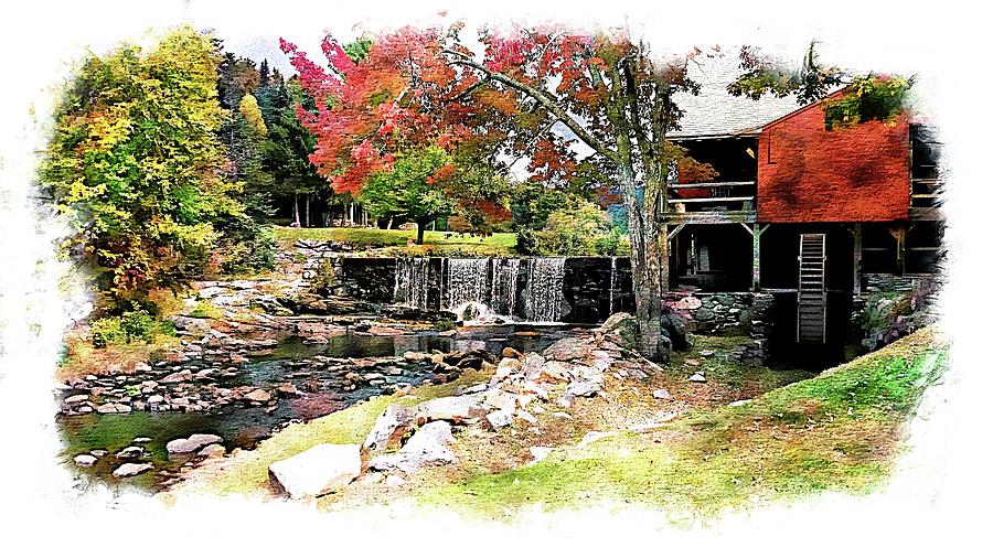 Old Wooden Mill Photograph by Joseph Hendrix
