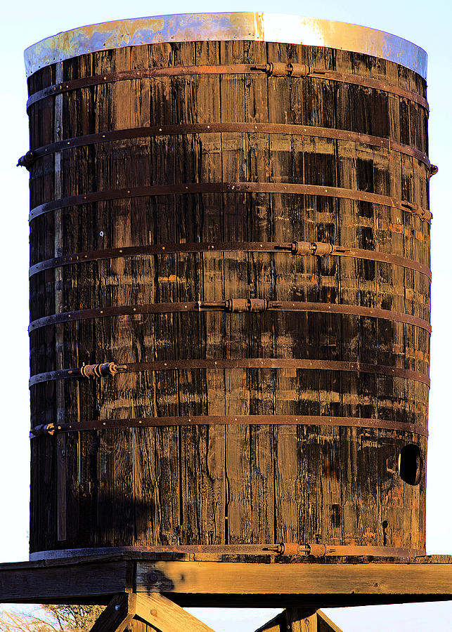 Old Wooden Water Tank Photograph by Viktor Savchenko