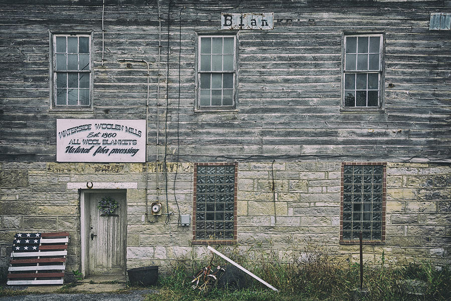 Pennsylvania Photograph - Old Wool Mill by Robert Fawcett
