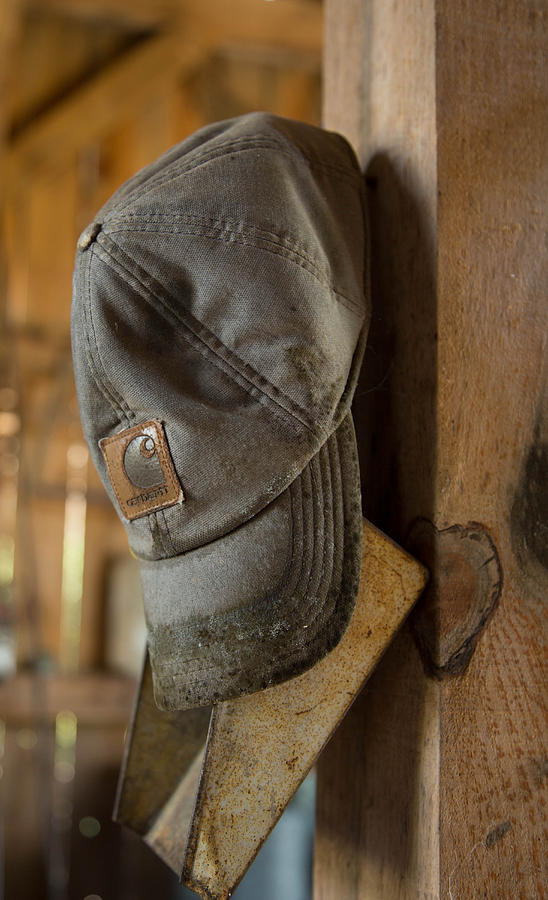 Old Work Hat Photograph by Peter Moore - Fine Art America