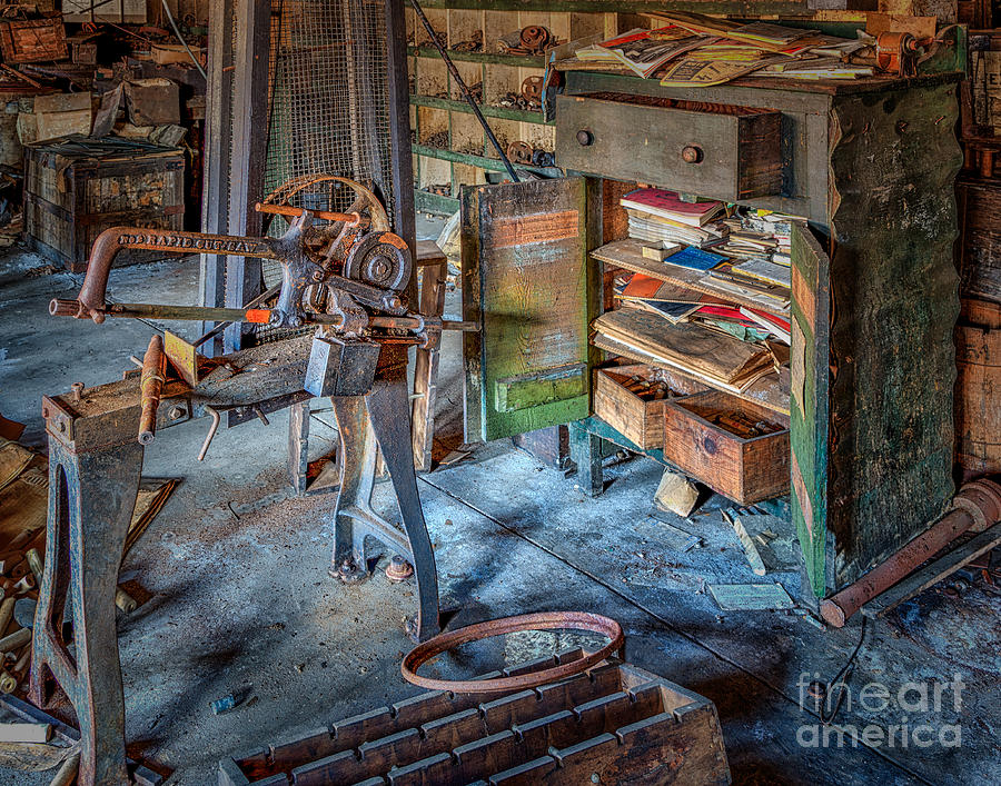 Old workshop Photograph by Izet Kapetanovic