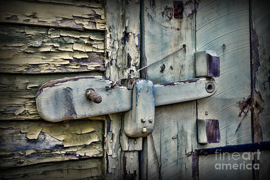 Old World Door Latch Photograph by Paul Ward