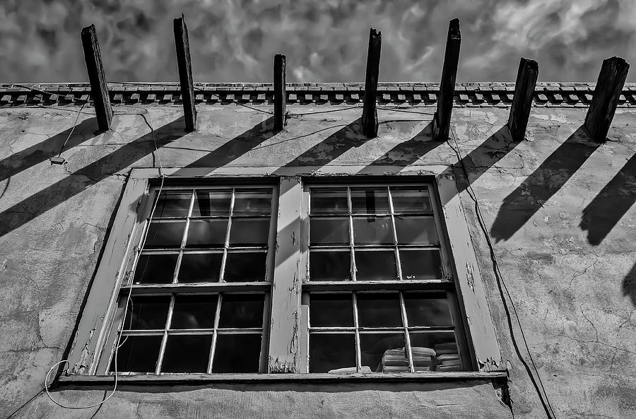 Old Worn Santa Fe Window Photograph by Garry Gay