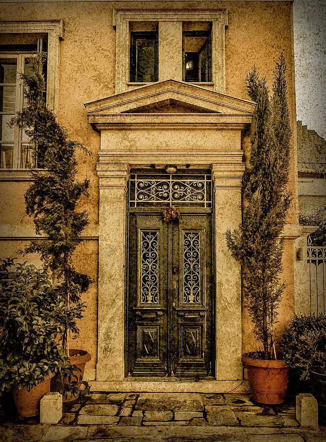 Athens, Greece - Old Wreath Photograph by Mark Forte