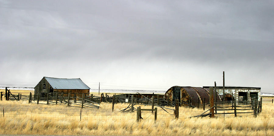 Old Wyoming Farm Photograph by Anthony Jones