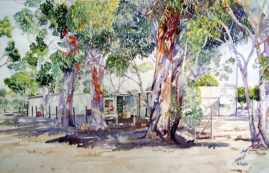 Old Yabbie Depot Painting