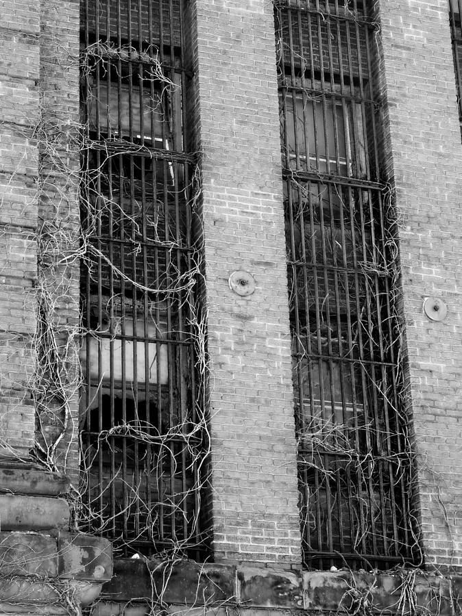 Architecture Photograph - Old York County Prison 2 BW by Dark Whimsy