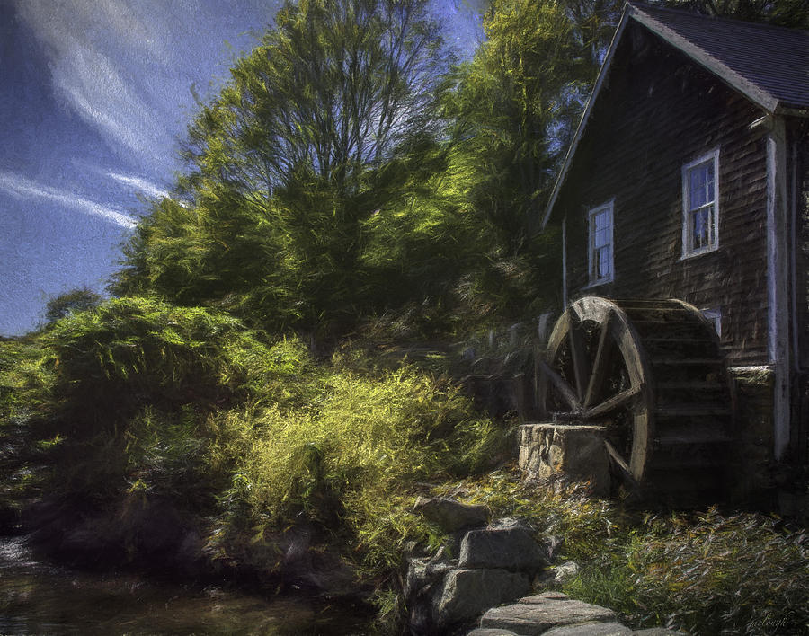olde Grist Mill Photograph by Mary Clough