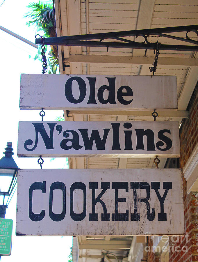 Olde Nawlins Cookery Photograph by Nina Silver