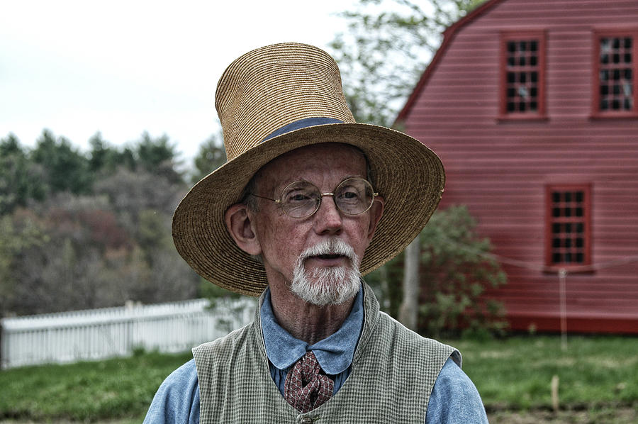 Olde Time Farmer Photograph by Mike Martin