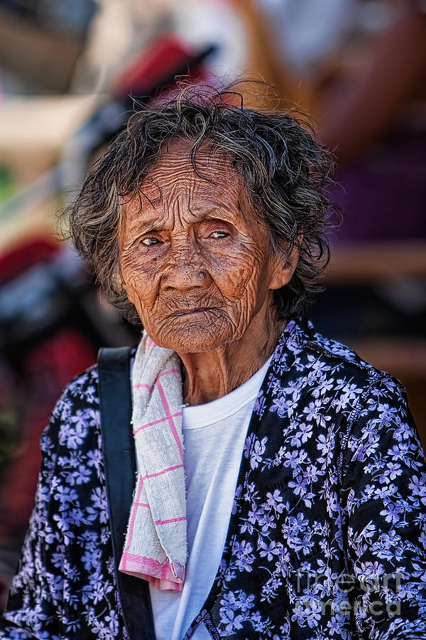 Older Woman Photograph by Joerg Lingnau
