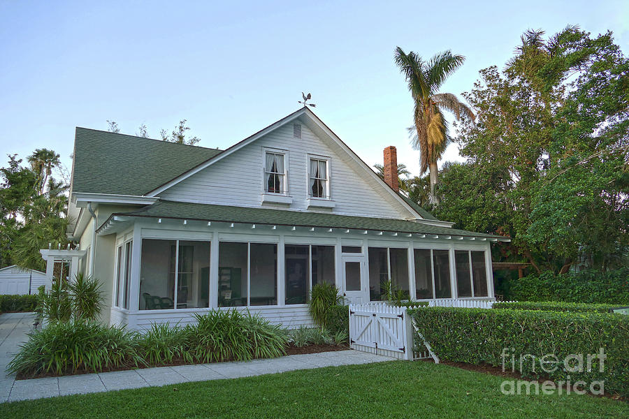Oldest House in Naples, Florida Photograph by Catherine Sherman
